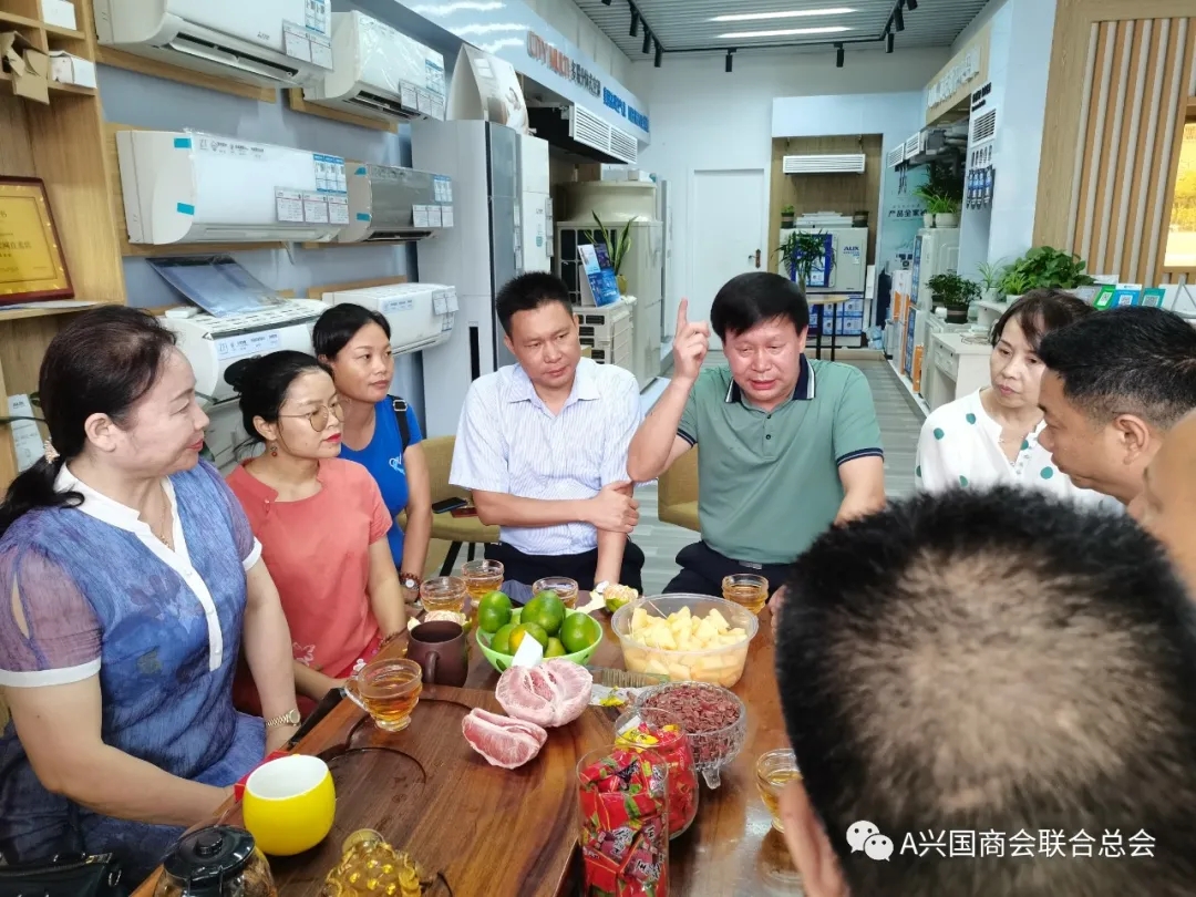 兴国商会联合总会会长林杰带领秘书处人员及部分会员，走访学习会员企业（二）(图10)